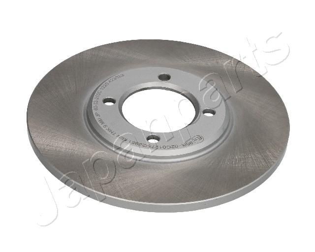 JAPANPARTS DI-210C: Bremseskive foraksel, Ø: 227,6mm, fuldstændigt, Ø: 227,6mm, lakeret