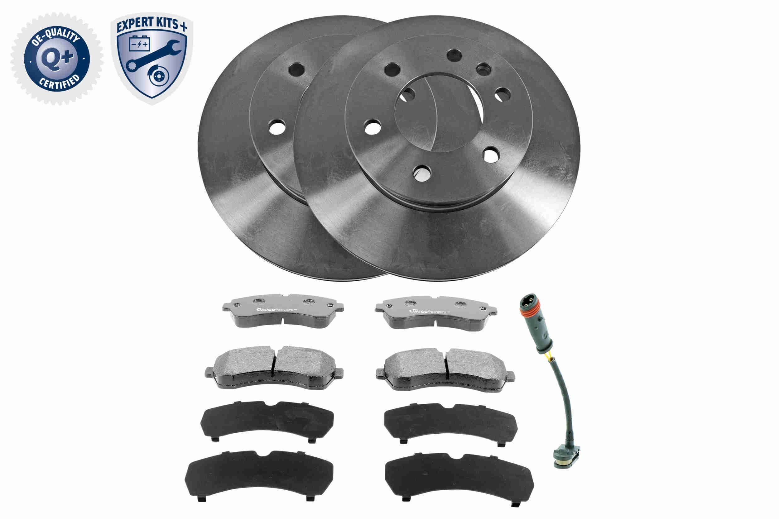 VAICO V10-6746: Bromssats, skivbroms EXPERT KITS + Ø: 300mm, ventilerad, med bromsbelägg