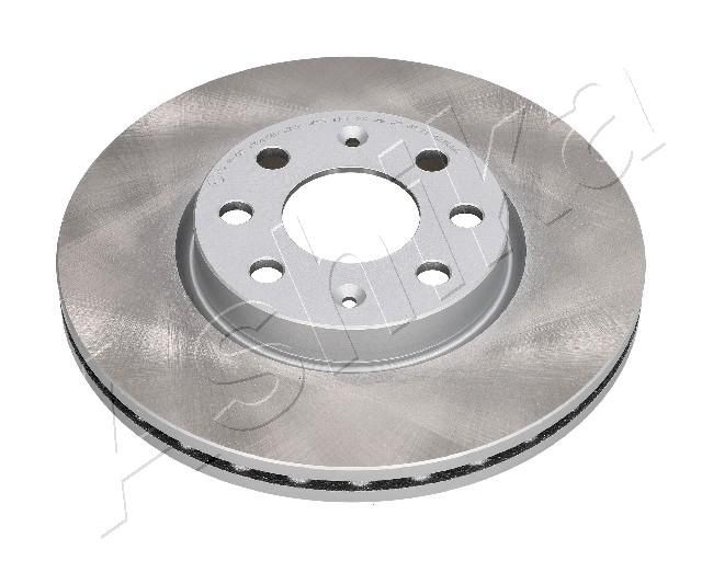 ASHIKA 60-00-0243C: Bremseskive foraksel, Ø: 257mm, ventileret, Ø: 257mm, lakeret
