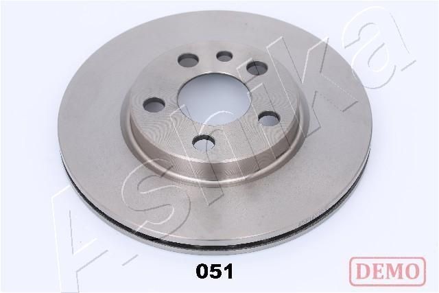 ASHIKA 60-00-0510C Bremsscheibe Vorderachse, Ø: 288mm, Belüftet, Ø: 288mm, lackiert
