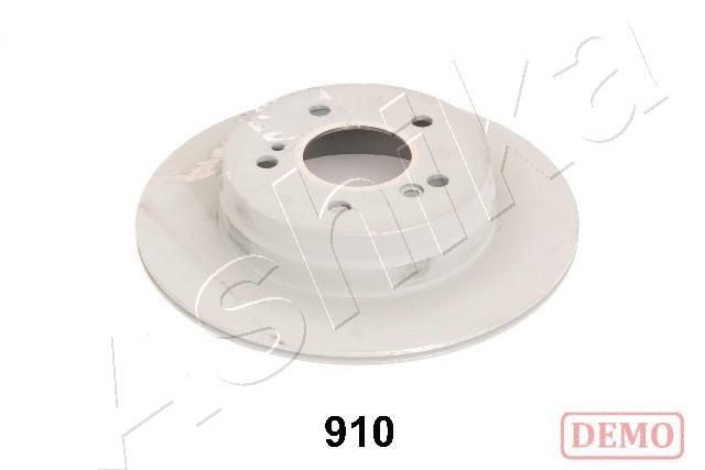 ASHIKA 61-09-910C: Brzdový kotouč Zadní náprava, R: 278mm, plný, R: 278mm, lakováno