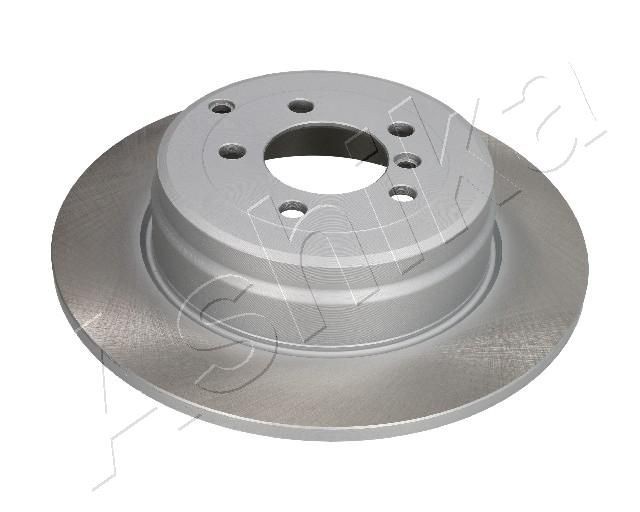 ASHIKA 61-0L-L04C: Brzdový kotouč Zadní náprava, R: 354mm, plný, R: 354mm, lakováno
