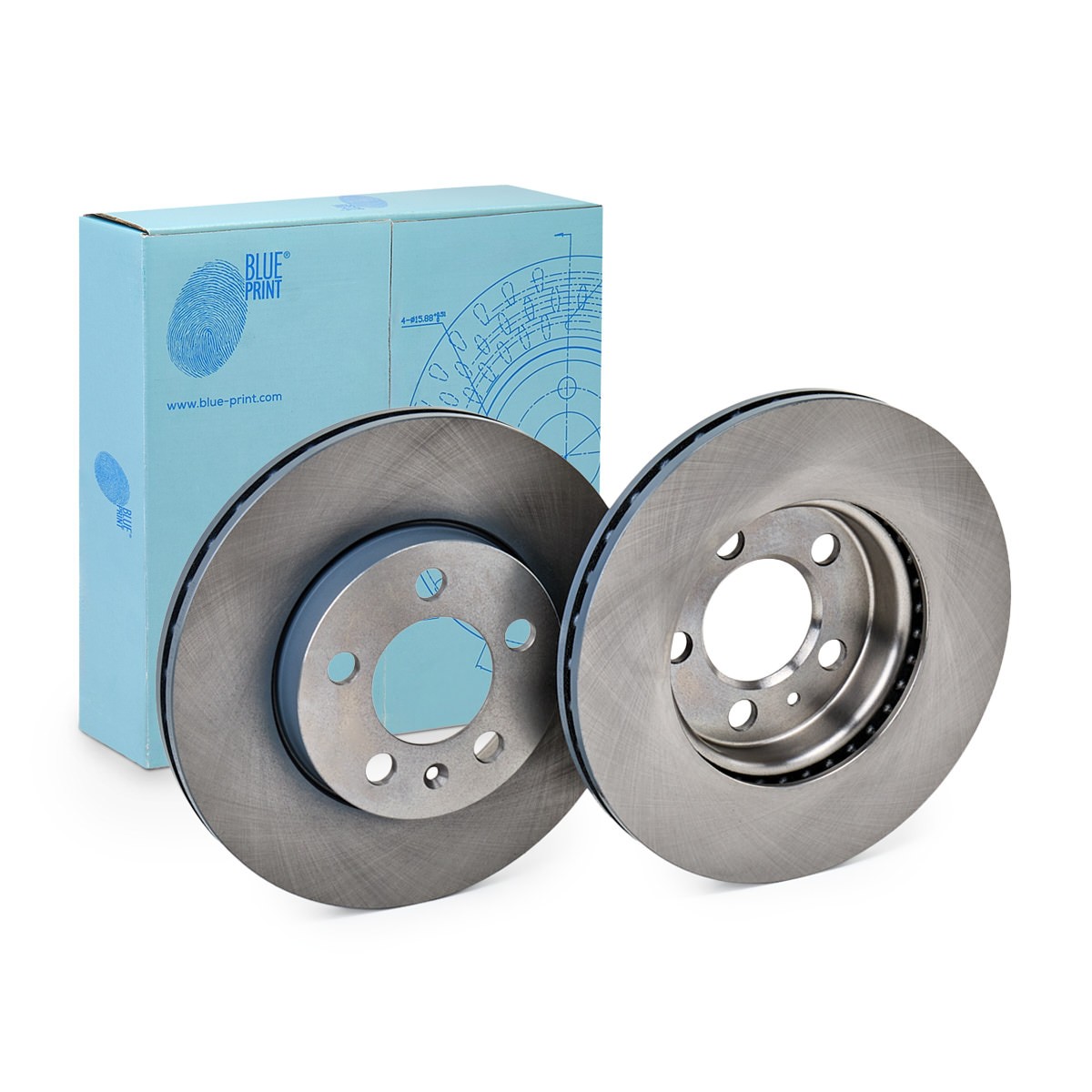 BLUE PRINT ADBP430071: Stabdžių diskas priekinė ašis, Ø: 256mm, vidinis ventiliavimas, Ø: 256mm, padengta