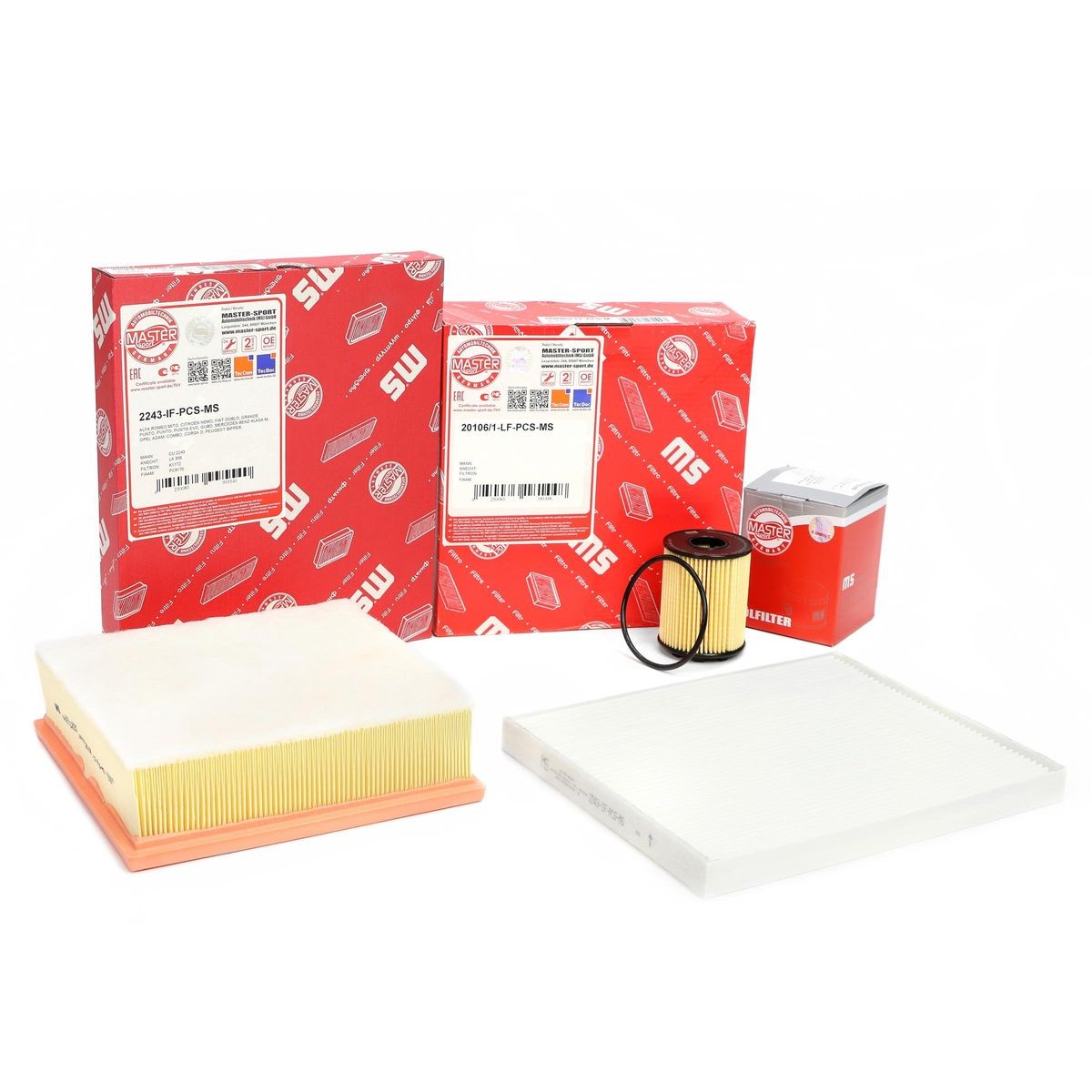MASTER-SPORT 450001412 Filterset