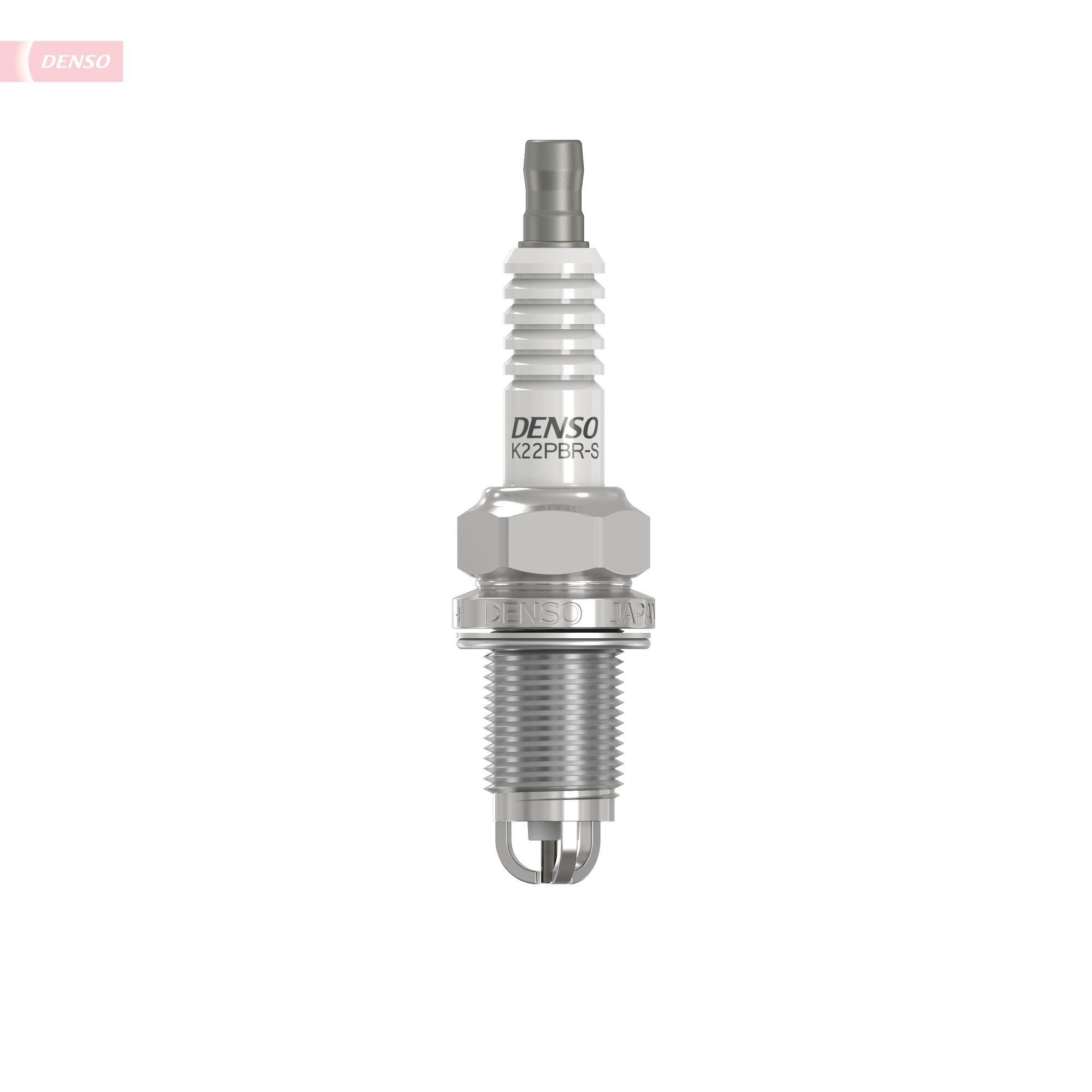 DENSO K22PBR-S: Tändstift Nyckelvidd: 16 mm Nickel
