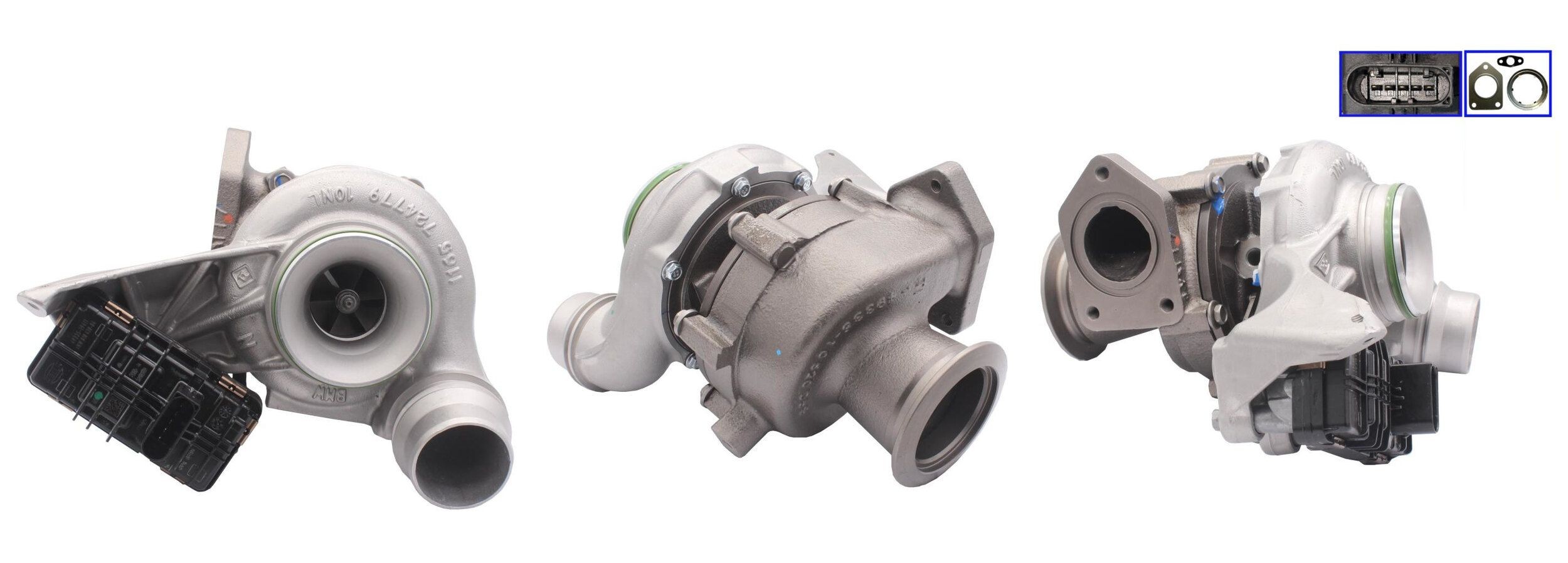 DRI 729108850: Turbosuflantă OE REMAN cu garnituri