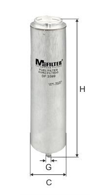 MFILTER DF 3599: Kütusefilter