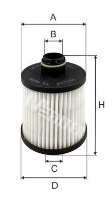 MFILTER TE 4050: Oliefilter