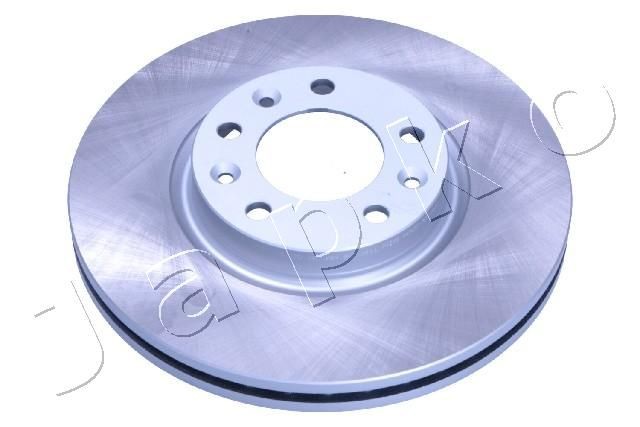 JAPKO 600633C: Bremseskive foraksel, Ø: 283mm, indvendigt ventileret, ventileret, Ø: 283mm, coatet, lakeret, uden hjulnav, uden hjulbolte
