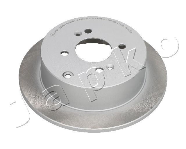 JAPKO 61H01C: Disc de frână puntea spate, Ř: 261,8mm, plin, Ř: 261,8mm, lacuit