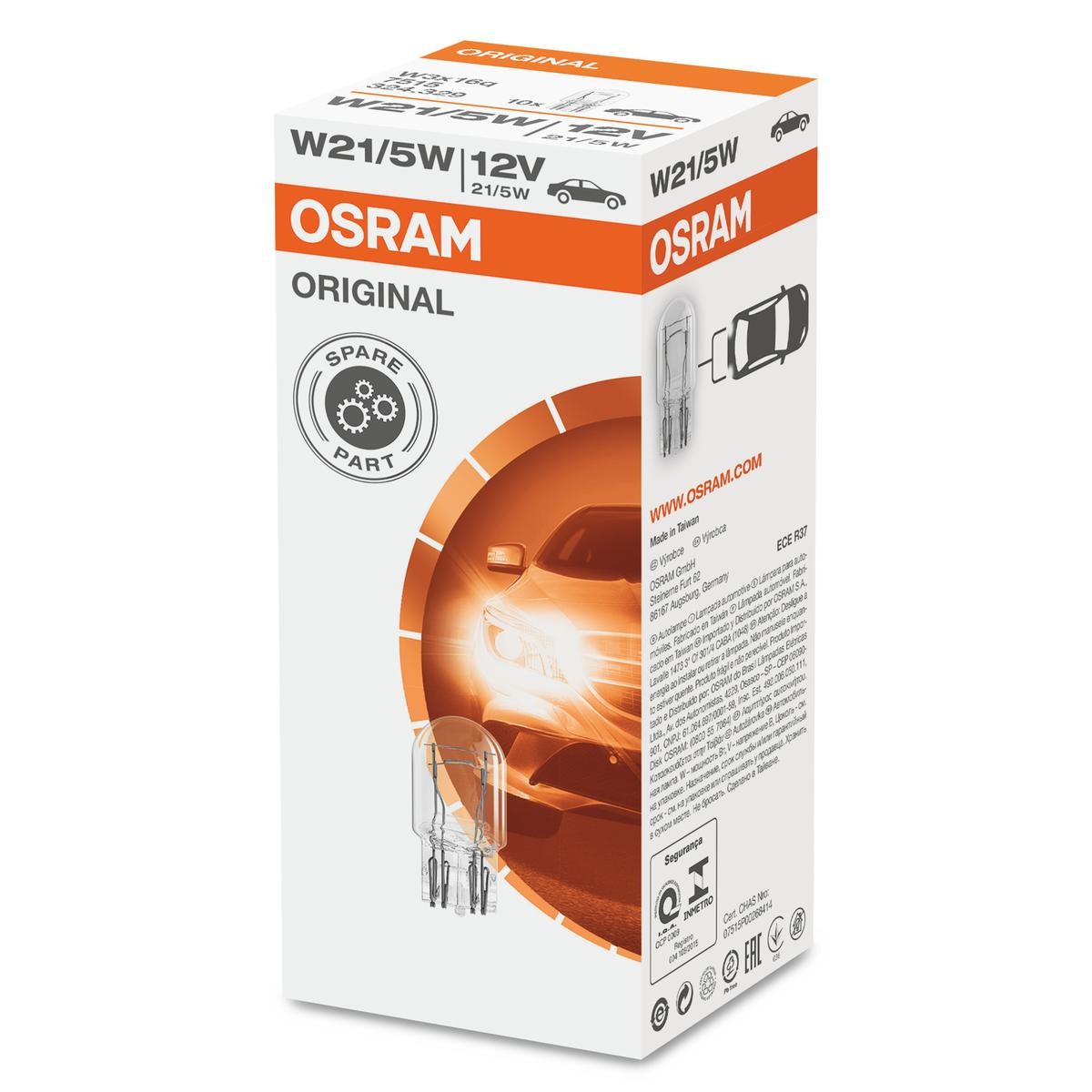 OSRAM 7515: Rücklicht-Birne ORIGINAL LINE