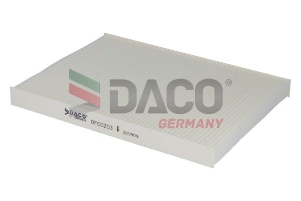 DACO Germany DFC0203: Filtrs, Salona telpas gaiss Daļiņu filtrs