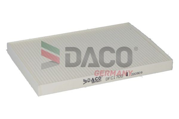 DACO Germany DFC1700: Filtrs, Salona telpas gaiss Daļiņu filtrs, Smalkās attīrīšanas salona filtrs