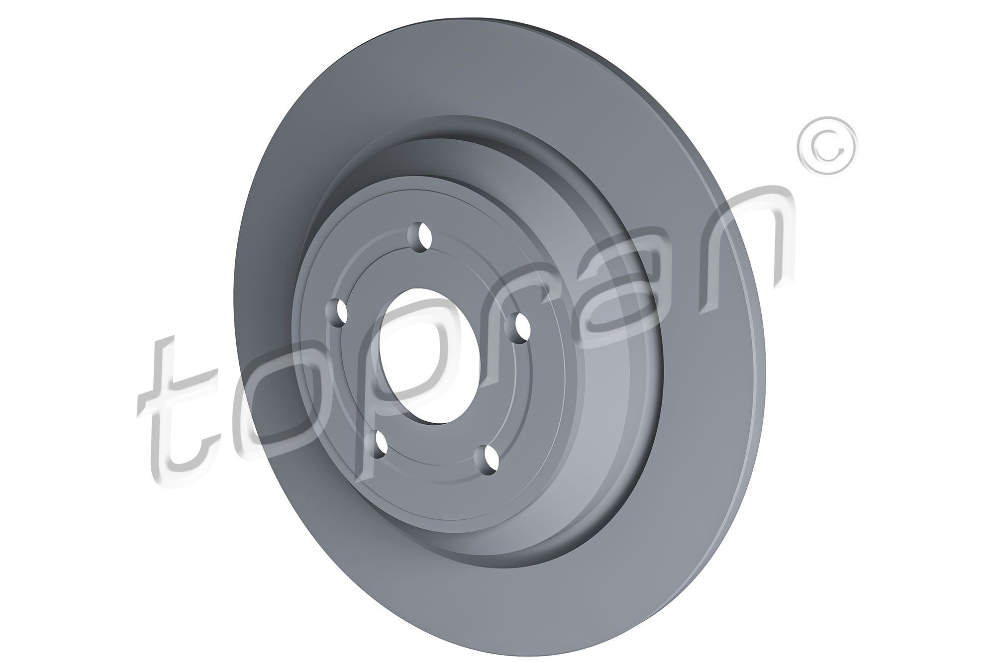 TOPRAN 631 168: Piduriketas COATED Tagasild, Ø: 302mm, täis, Ø: 302mm, kaetud