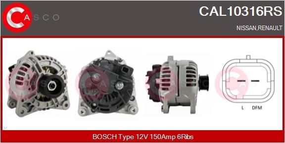 CASCO CRG72002AS: EGR dzesētājs