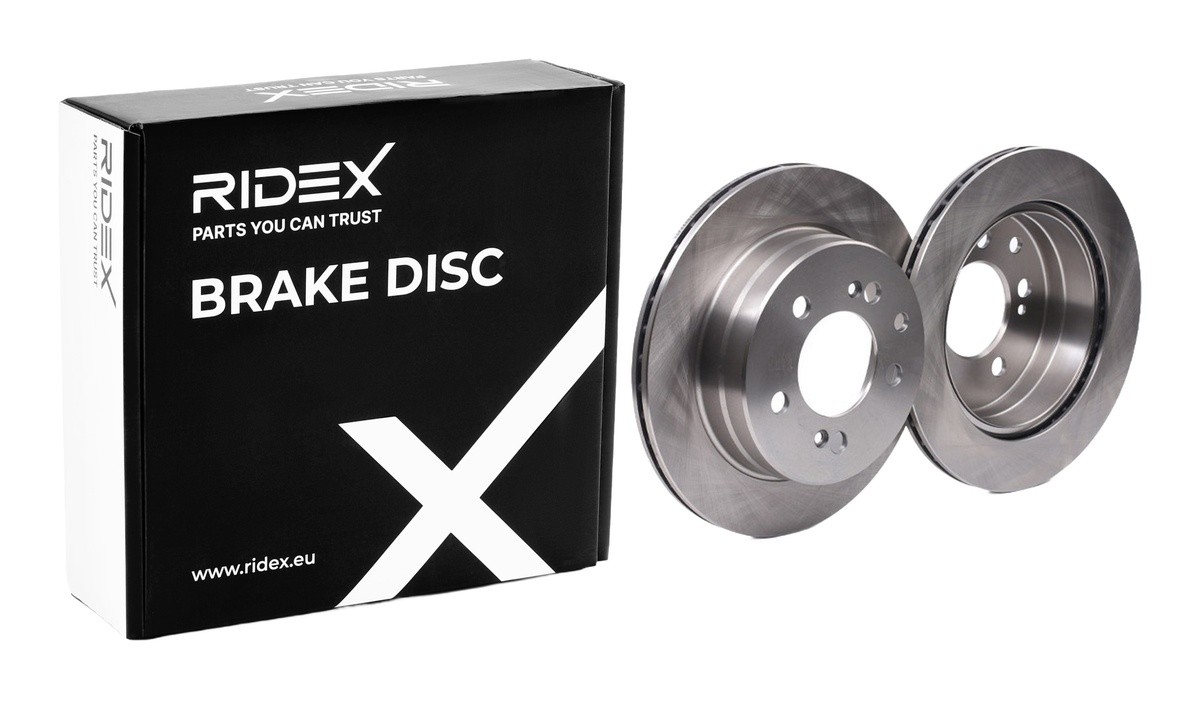 RIDEX 82B2974: Stabdžių diskas galinė ašis, Ø: 307mm, ventiliuojama, Ø: 307mm, padengta