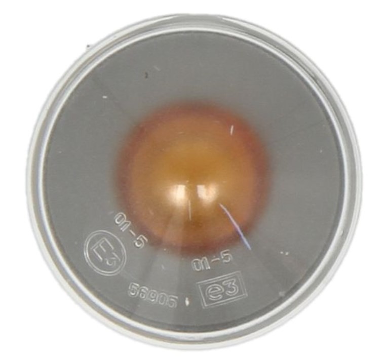 OLSA 1.02.096.12: Blinker SIDE OPTICAL UNIT beidseitig, seitlicher Einbau, orange, ohne Lampenträger, ohne Glühlampe