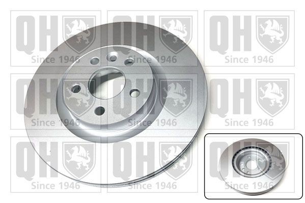 QUINTON HAZELL BDC6134: Piduriketas Ø: 325mm, õhutusega, Ø: 325mm
