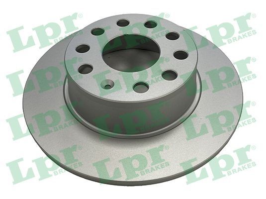 LPR S3027PR: Disco de freno TOTAL COATED macizo, revestido