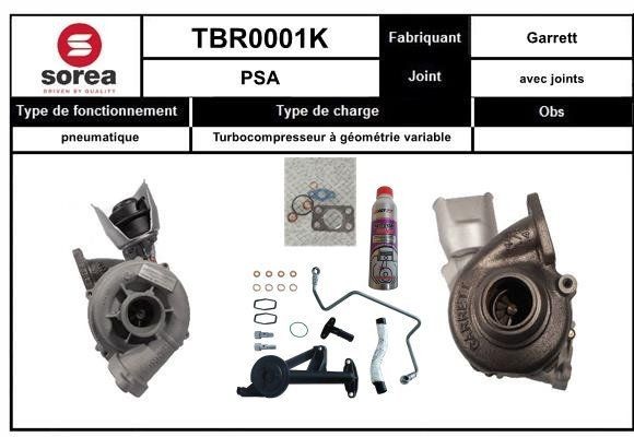 SNRA TBR0001K: Turbod koos tihenditega