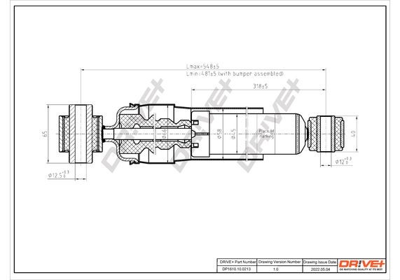 Dr!ve+ DP1110.12.0153: Interieurfilter Stoffilter