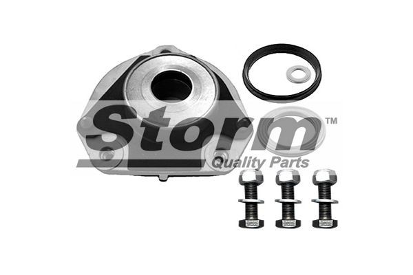 STORM QUALITY PARTS F10804: Támcsapágy, gólyaláb Első tengely jobb, csavarokkal