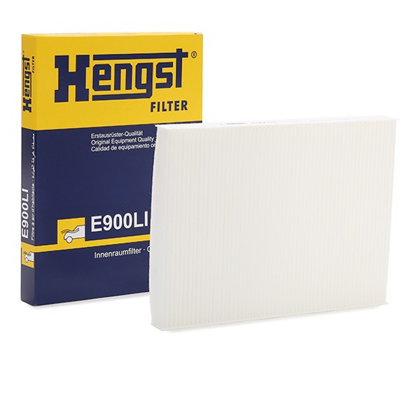 HENGST FILTER E900LI: Filtrs, Salona telpas gaiss Smalkās attīrīšanas salona filtrs