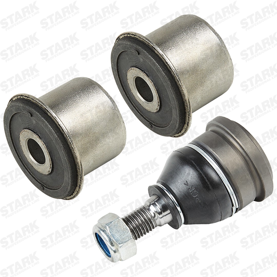 STARK SKRKW-4960124: Kit riparazione, Sospensione ruota Assale anteriore Dx, Assale anteriore Sx, con snodo portante/di guida, con cuscinetto in gomma
