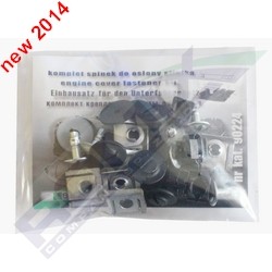 ROMIX 90224: Elemento de sujeción, cubierta motor