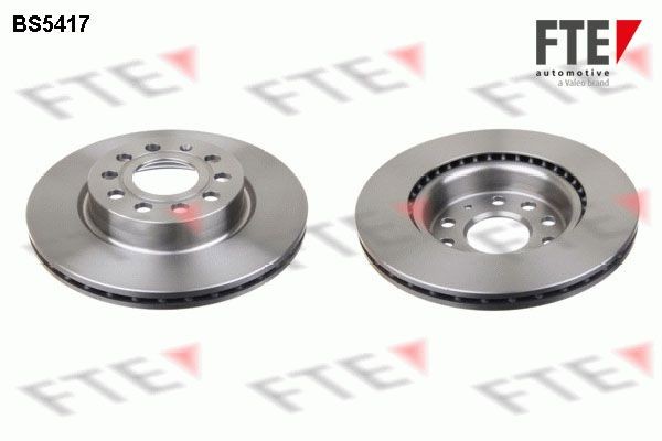 FTE 9072010: Piduriketas Esisild, Ø: 280mm, õhutusega, Ø: 280mm, koos kruviga