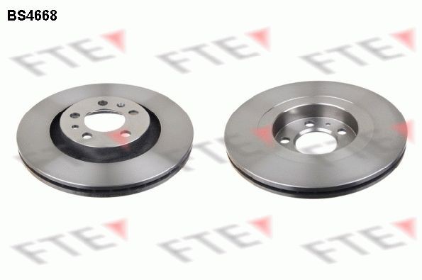 FTE 9072045: Piduriketas Esisild, Ø: 280mm, õhutusega, Ø: 280mm, koos kruviga