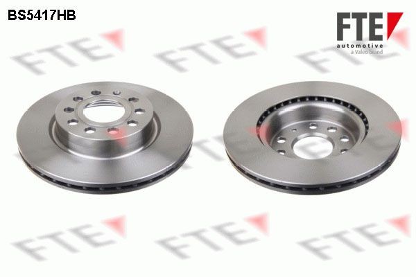FTE 9082009: Stabdžių diskas COATED RANGE FTE priekinė ašis, Ø: 280mm, ventiliuojama, Ø: 280mm, padengta, su varžtu