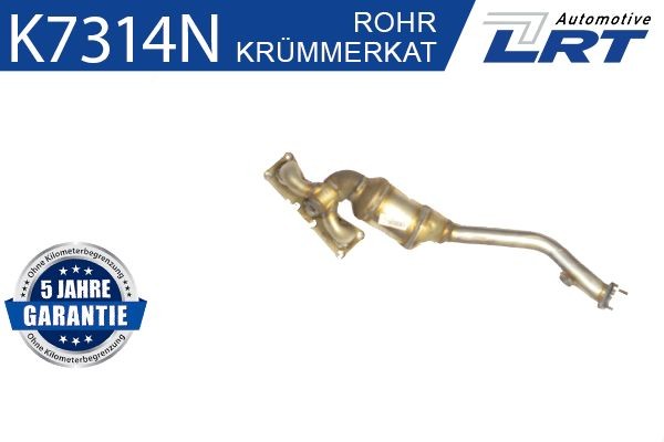 LRT K7314N: Katalyzátor na zbernom potrubí