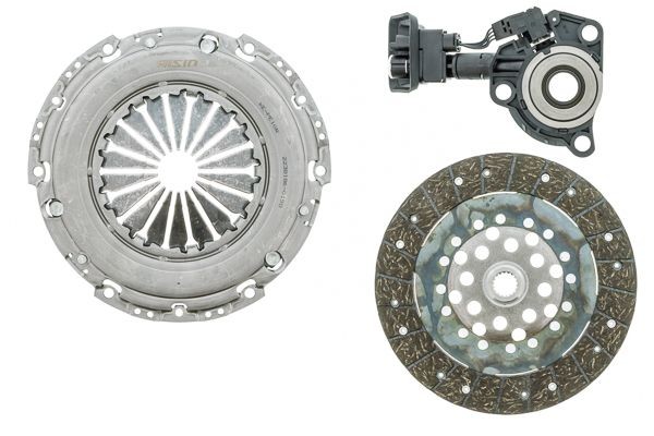 AISIN CKE-PE10R: Kit frizione CSC Kit (3P) con spingidisco frizione, con dispositivo disinnesto centrale, con disco frizione