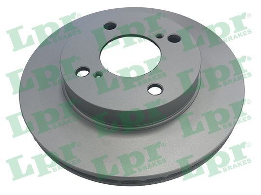 LPR S5026VR: Piduriketas TOTAL COATED Ø: 231mm, sisemine õhutus, Ø: 231mm, kaetud