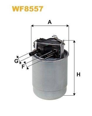 WIX FILTERS WF8557: Kuro filtras