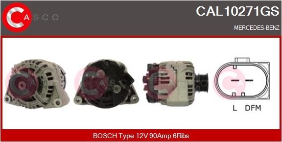CASCO CPC76000AS: Trykomformer, udstødningsstyring