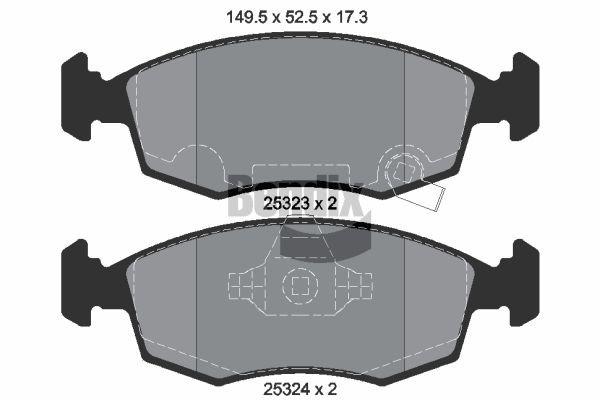 BENDIX Braking BPD1018: Bremžu kluči