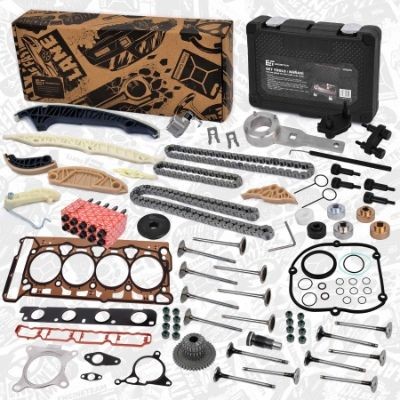 ET ENGINETEAM RS0091VR6: Σετ καδένας χρονισμού boxET – service kit με τσιμούχες, με εργαλείο τοποθέτησης, με μπουλόνια