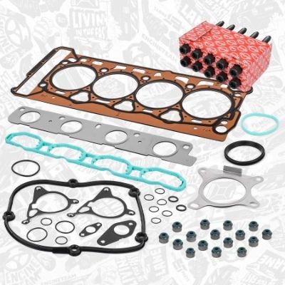 ET ENGINETEAM TS0063BT: Sada tesnení, Hlava valcov boxET – service kit s tesnenim drieka ventilu, so súpravou skrutiek s valcovou hlavou