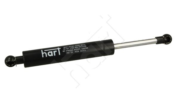 HART 803 720: Gāzes atspere, Bagāžas / Kravas nodalījuma vāks aizmugurē