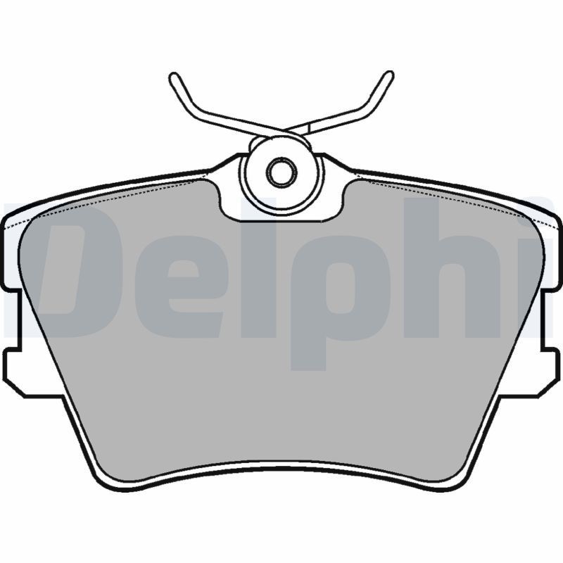 DELPHI LP1019: Piduriklotsid ilma lisavarustuseta