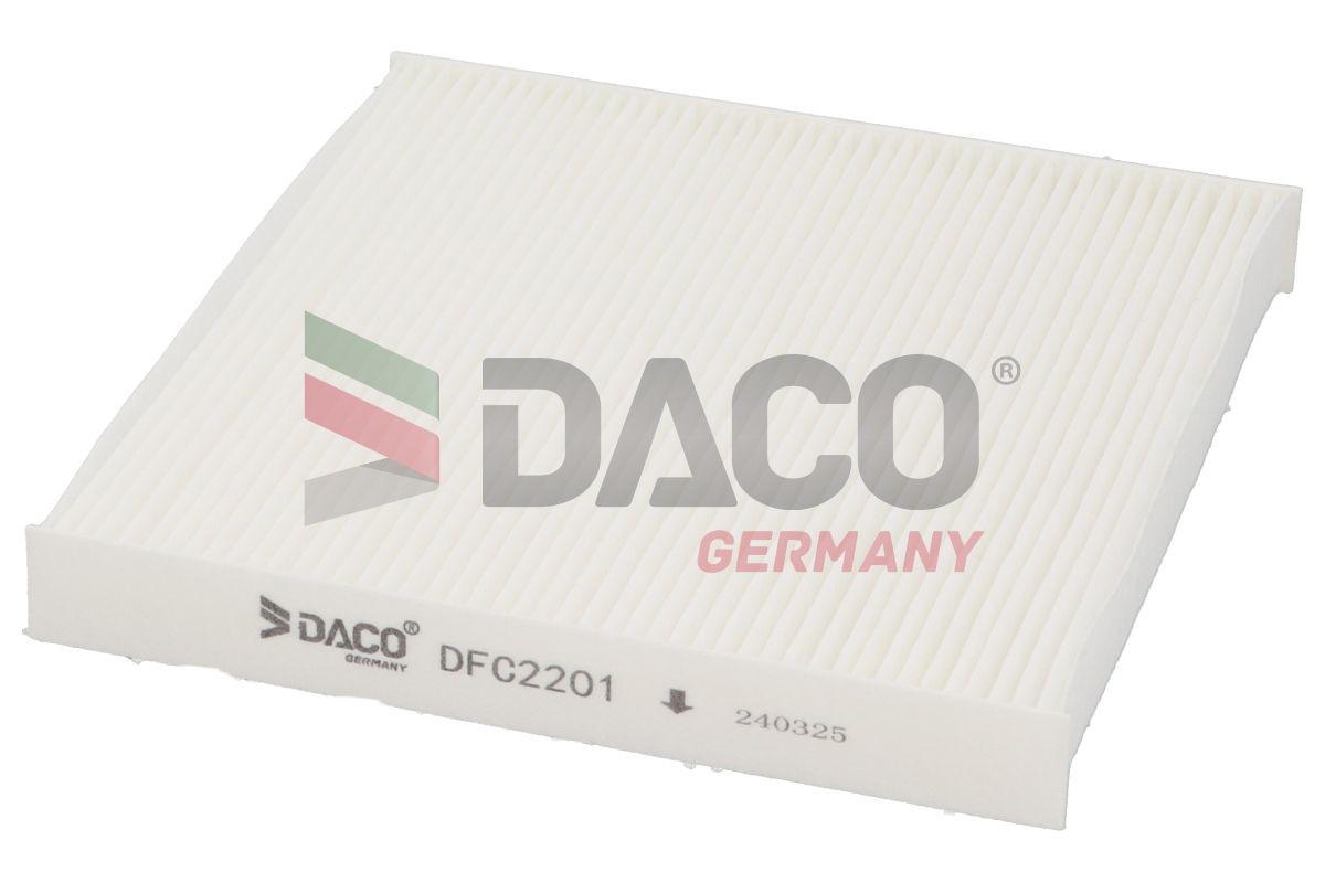 DACO Germany DFC2201: Filtrs, Salona telpas gaiss Daļiņu filtrs