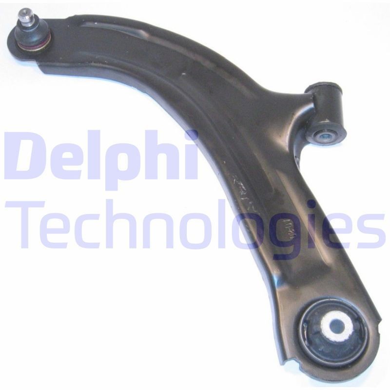 DELPHI TC1307: Bras de suspension gauche, inférieur, Tôle d'acier, avec rotule de suspension