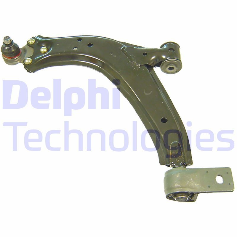 DELPHI TC705: Bras de suspension gauche, inférieur, Tôle d'acier, avec rotule de suspension