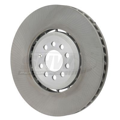 SHW Performance AFL41411: Piduriketas esisild vasakul, Ø: 334mm, sisemine õhutus, kaheosaline piduriketas, sile, Ø: 334mm, kaetud