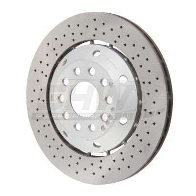 SHW Performance ARL46413: Piduriketas Tagasild vasakul, Ø: 335mm, perforeeritud, sisemine õhutus, kaheosaline piduriketas, Ø: 335mm, kaetud