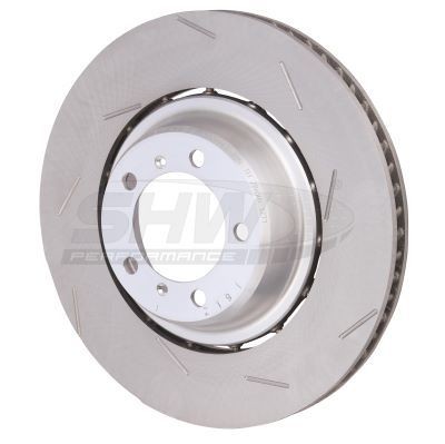 SHW Performance ARX47418: Piduriketas Wave Disc Tagasild, Ø: 356mm, sisemine õhutus, kaheosaline piduriketas, augustatud/karestatud, Ø: 356mm, kaetud