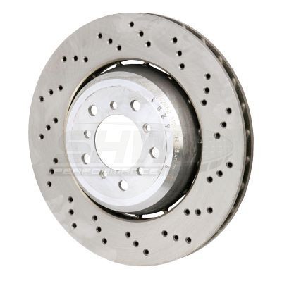 SHW Performance BFR42852: Piduriketas esisild paremal, Ø: 360mm, perforeeritud, sisemine õhutus, kaheosaline piduriketas, Ø: 360mm, kaetud