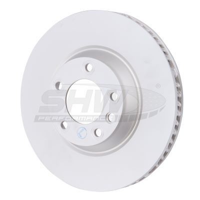 SHW Performance VFL37813: Piduriketas esisild vasakul, Ø: 350mm, sisemine õhutus, sile, Ø: 350mm, kaetud
